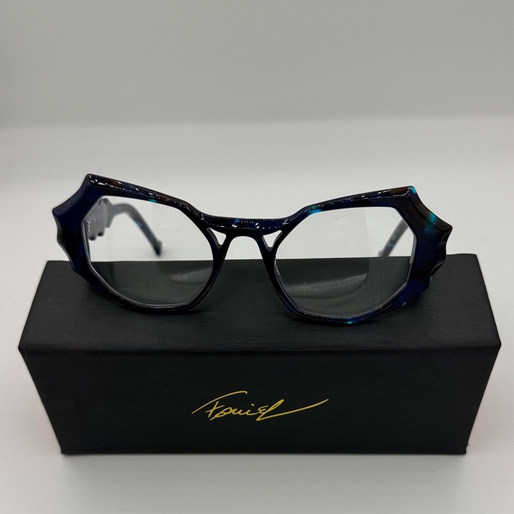 Stylish Blue Glasses